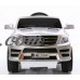 Electric Power 12V car Mercedes ML350 Ride on For Kids wheel with Remote Control Opening doors LED lights Leather Seat MP3 - Silver   